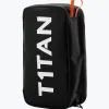 T1TAN Goalkeeper Bag Black- Tassen