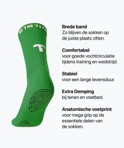 T1TAN Grip Socks - groen- Sokken