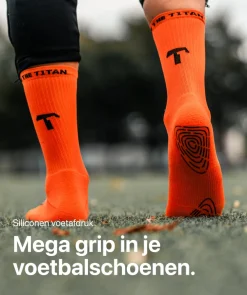 T1TAN Grip Socks - oranje- Sokken
