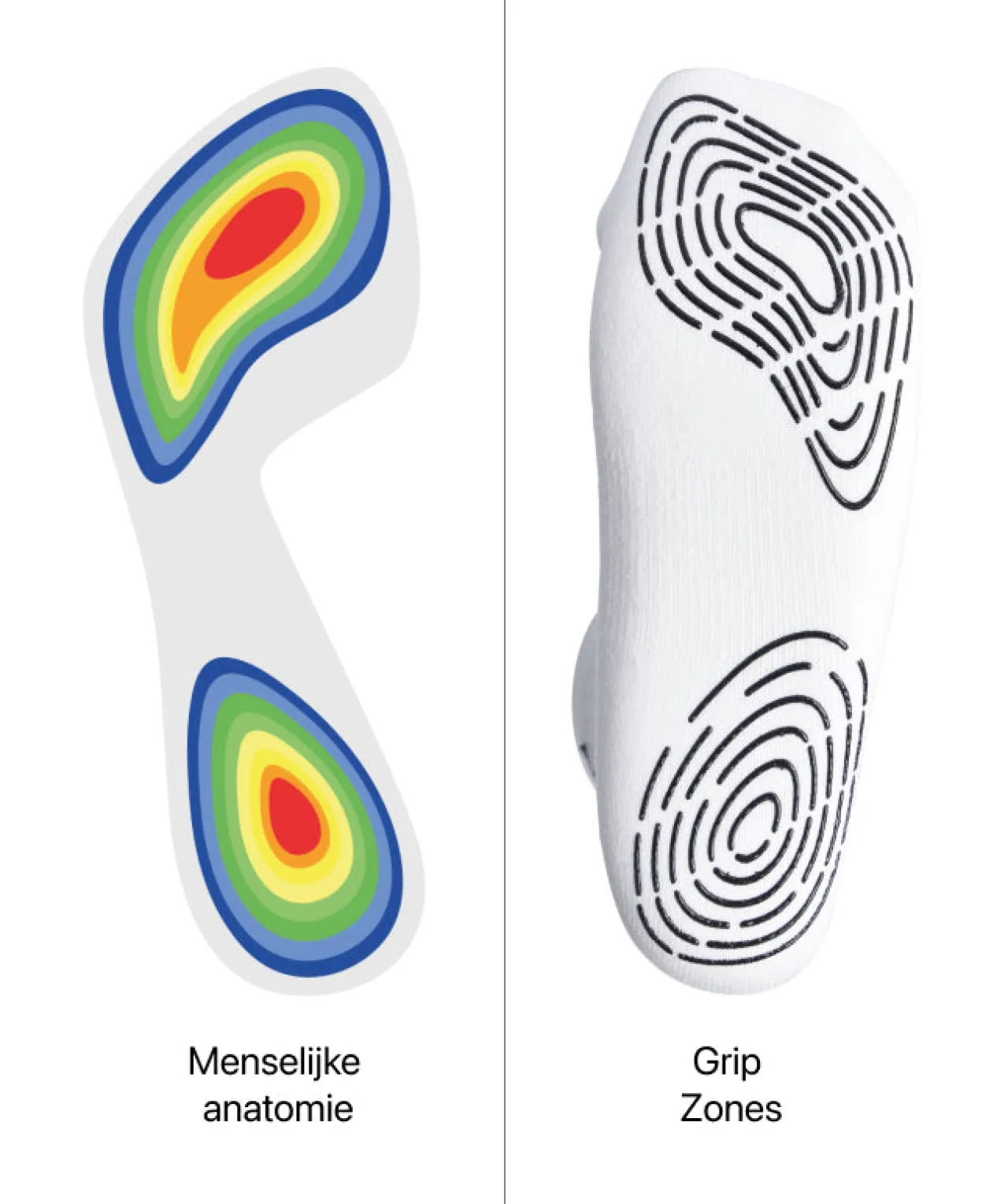 T1TAN Grip Socks - wit- Sokken