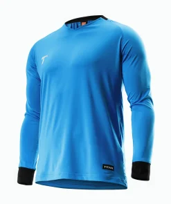 T1TAN Keepershirt blauw- Shirts & Keepersbroeken