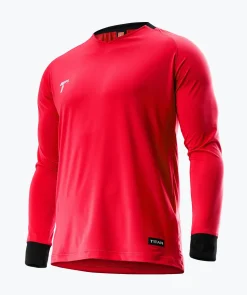 T1TAN Keepershirt rood- Shirts & Keepersbroeken
