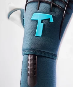 T1TAN Petrol Beast Junior Pro 3.0 (FP)-Kinderen Met Fingersave|Keepershandschoenen Voor Kinderen