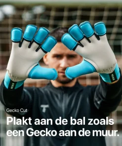 T1TAN Rebel 2.0 Sky Blue Junior Pro-Kinderen Keepershandschoenen Voor Kinderen|Rebel Collectie