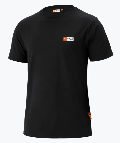 T1TAN T-Shirt Zwart- T-Shirts