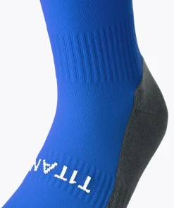T1TAN Voetbal Sokken - blauw- Sokken