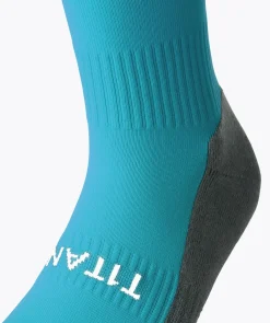 T1TAN Voetbal Sokken - lichtblauw- Sokken